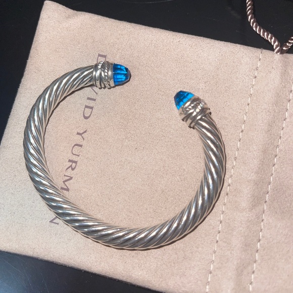 David Yurman Jewelry - David Yurman Cable bracelet with diamonds